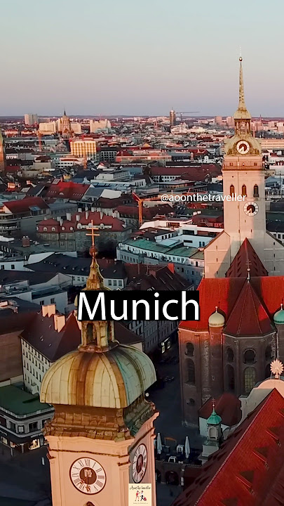 Munich from Drone ❤️🇩🇪 #munich