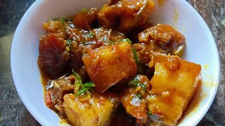 Tasty Pork curry// pork recipe// Desi style cooking pork??