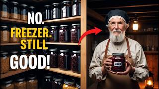 Amish Winter Pantry Secrets That Last 5+ Years (No Freezer!)