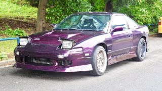 希少!NISSAN、180ストリートボディー Yokomo Nissan 180SX Street Version Drift Body Set (Clear