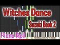 Witches Dance - N Paganin - Susuki Book 2 - Play Along Piano Accompaniment Tutorial