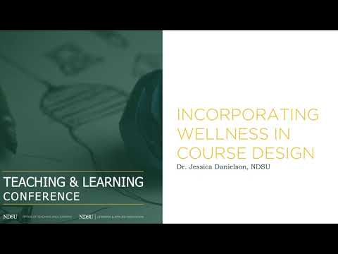 Incorporating Wellness in Course Design