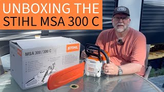 Unboxing the Stihl MSA 300 C-O Battery-Powered Chainsaw #homestead #productreviews @Stihl #offgrid by MI Off-Grid Adventures 43 views 18 hours ago 7 minutes, 24 seconds