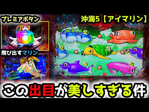 沖海5 アイマリン　実機 SANYO PAスーパー海物語 IN 沖縄5 with アイマリン 中古パチンコ