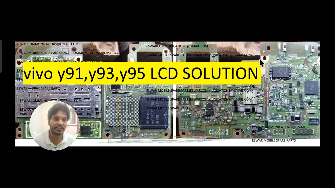 VIVO Y91.Y93.Y95 LCD NOT WORKING MOTHER BOARD DIAGRAM - YouTube
