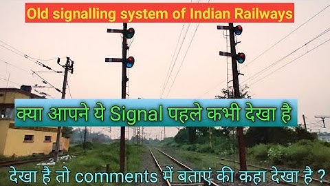 क्या आपने ये सिग्नल सिग्नल 🚦 देखा है | Semaphore signal of Indian Railways🚦| ALP | Pilot Naveen