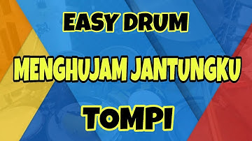 Easy Drum MENGHUJAM JANTUNG Tompi #drummer #drum #drumcover #belajardrum #drumlesson