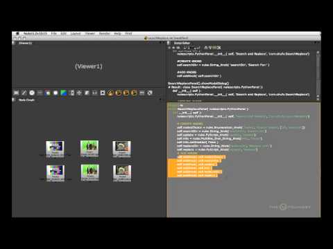 Nuke | Python For Artists: Python Panels UI - YouTube