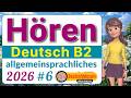 Hören B2 | telc Übungstest #6 | Prüfungstraining mit Lösungen | 2026