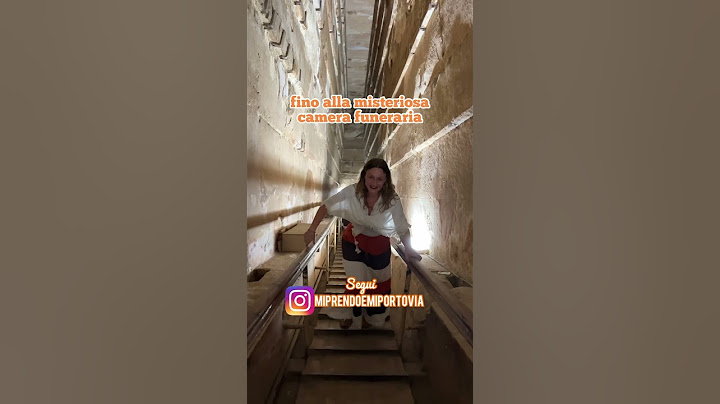 Siamo entrati nella PIRAMIDE DI CHEOPE!!! 😱 #egitto #piramide #giza #cairo