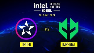 ORDER vs. Imperial - Map 1 [Inferno] - IEM Cologne 2022 - Play-In