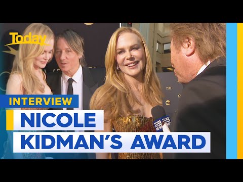 Nicole Kidman honoured with AFI Lifetime Achievement Award | Today Show Australia