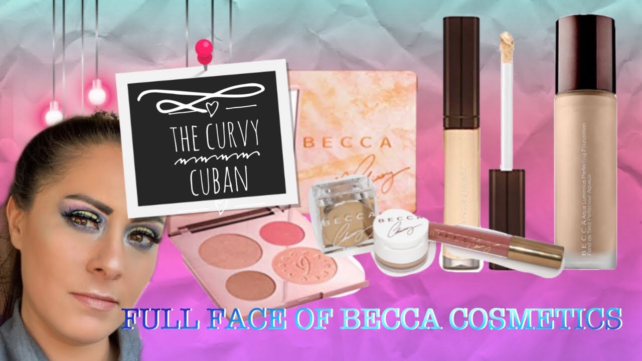 FULL FACE OF BECCA COSMETICS | Chat about Grief and Losing my Best Friend | The Curvy Cuban