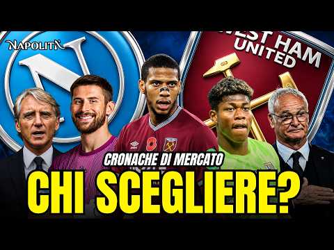 Video Calciomercato Napoli, si cerca il difensore. Juve, Milan: Kolo Muani e Leao| Caos Nazionale Italiana