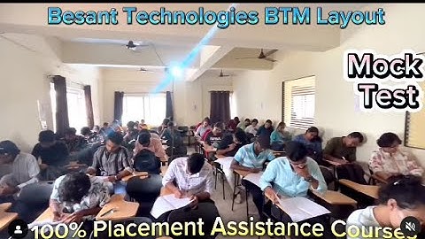 Interview Preparation|Join & Get Placements|Besant Technologies BTM Layout #no1trending