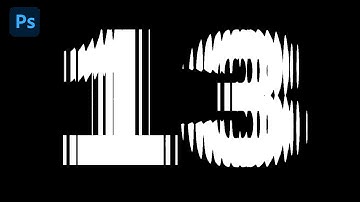 Refracted Text Effect in Photoshop