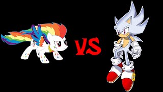 Super Rainbow Dash Vs Hyper Sonic Sonic Generations Mods