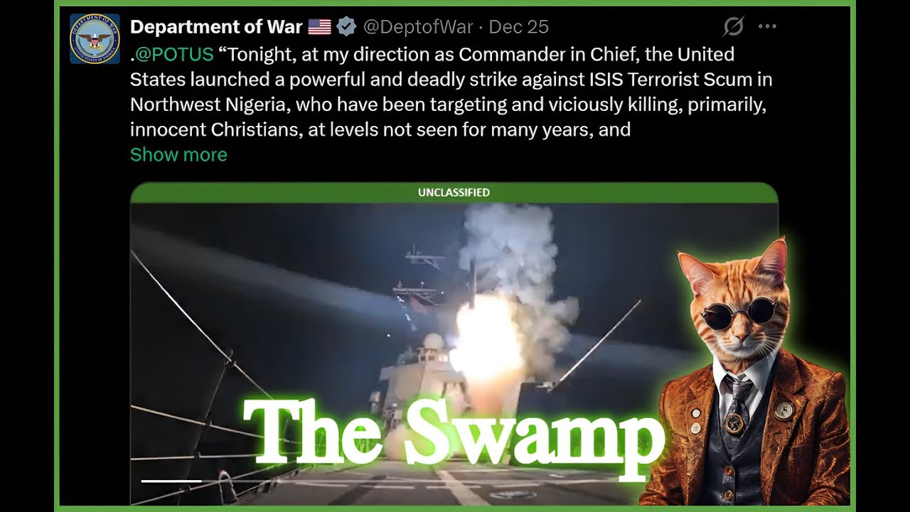 Trump DELIVERS Christmas Gift to ISIS: Deadly Missile Strikes in Nigeria - More Happening