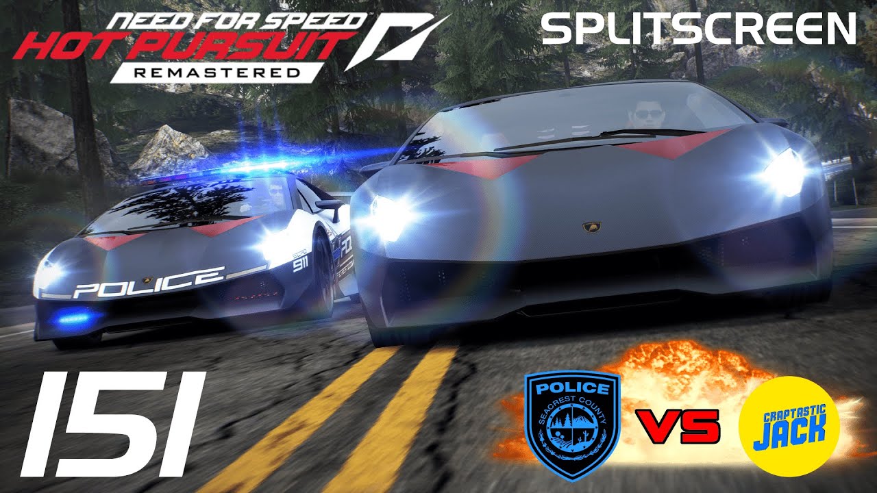 Need For Speed Hot Pursuit Remastered #151 - Craptasticjack Vs Scpd (Split-Screen Version)