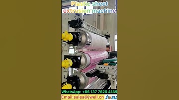 Plastic sheet extrusion machine 13------0086 137 7626 4189