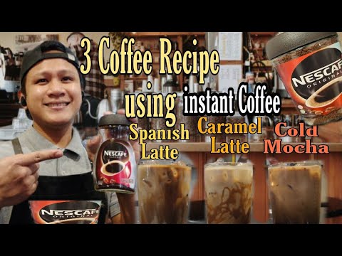 3 Different Coffee Recipe Using instant Coffee. [ Nescafe Instant Coffee Recipe ]
