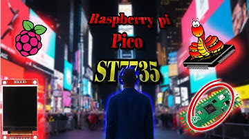 Interfaz Raspberry Pi Pico con Micropython ST7735 | Marco de fotos Pi Pico (2)