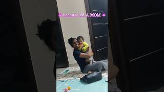 Bcoz Im a mom#newmomlife #babymom #newmom #babymomlife #babymommy #motherhood  #parenthoodjourney