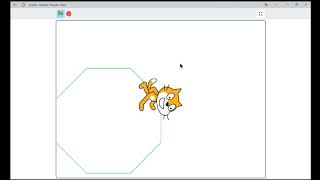 HOW TO DRAW A BIG OCTAGON IN SCRATCH