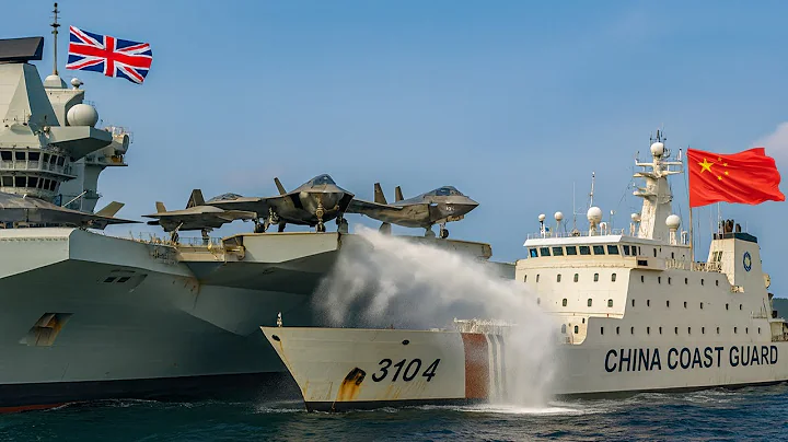 3 Chinese Warships Block UK Destroyer — BIG MISTAKE | US Navy