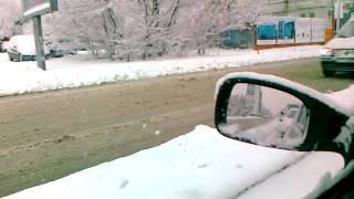 Sofia - first snow - Dec 2009