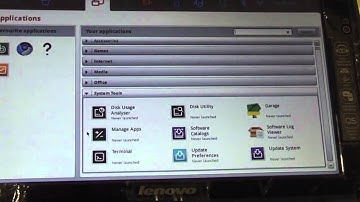 MeeGo Linux 1.1 on the Lenovo IdeaPad S10-3t Tablet-Netbook with Touch-Display