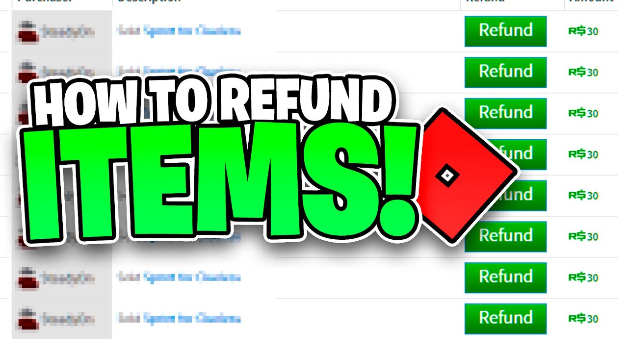 HOW TO REFUND GAMEPASSES ON ROBLOX - REFUND ITEMS IN 2023 & GET