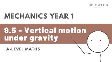A-Level Maths | Mechanics Year 1 | 9.5 - Vertical motion under gravity Walkthrough | Edexcel