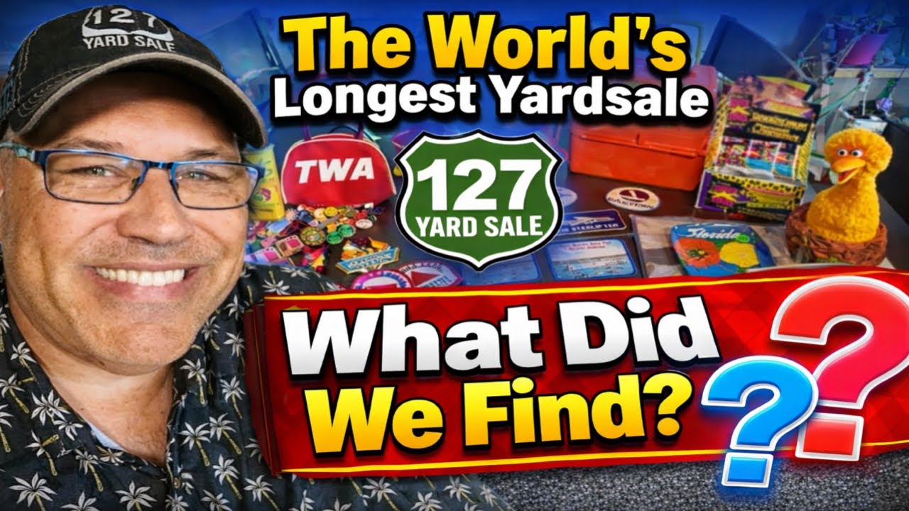 2025 127 WORLD'S LONGEST YARD SALE ~ What Did We Find? - YouTube