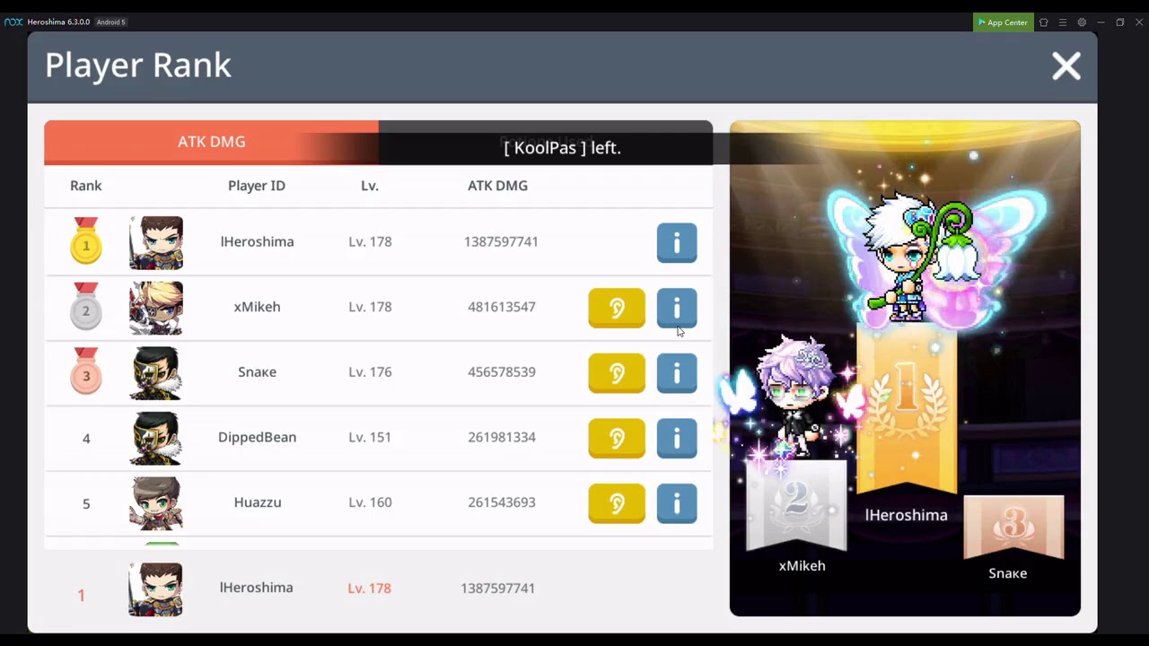 Hero Losing Combo and Enrage