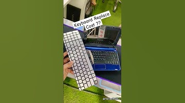 Laptop Keyboard Replacement Cost in India | Delhi Noida Gurgaon #shorts