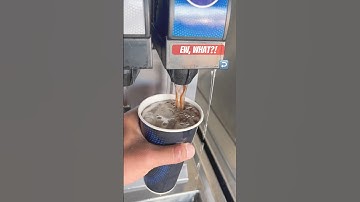 Ice 🧊 + Pepsi + Mystery Water 💦 | Soda Fountain Machine Refill | Costco, Alhambra, California, USA