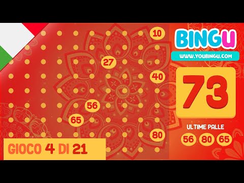 GIOCA BINGO - TOMBOLA CON ITALIANO VOCE | Divertiti a casa con gli amici | BINGU