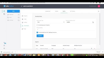 Export Kobo Toolbox data  to excel with All the data attached 2023 video