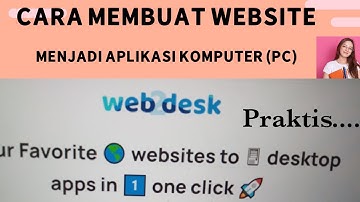 Merubah Website Menjadi Aplikasi Komputer(PC)