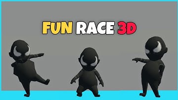 *UNLOCKED NEW CHARACTERS* FUN RACE 3D - Gameplay Walkthrough Level 386 to 390 || All Levels