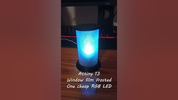 DIY Tiny Mood Light - Simple Attiny13 projects