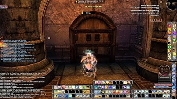 DDO - Temple of Elemental Evil, Part 1 - Epic Elite brute force - 15:22 - Solo Warlock - U29.0.2