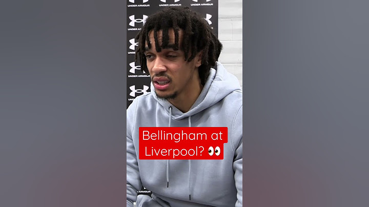 Trent Alexander-Arnold asked about Jude Bellingham #Liverpool