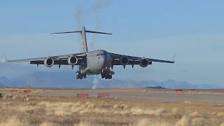 C-17 Globemaster Landing at Altus AFB