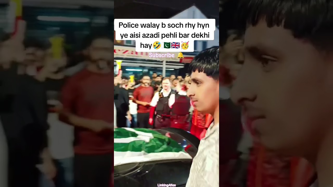 London Police "Shocked" by Massive Pakistan Independence Day Celebrations! 🇵🇰🇬🇧