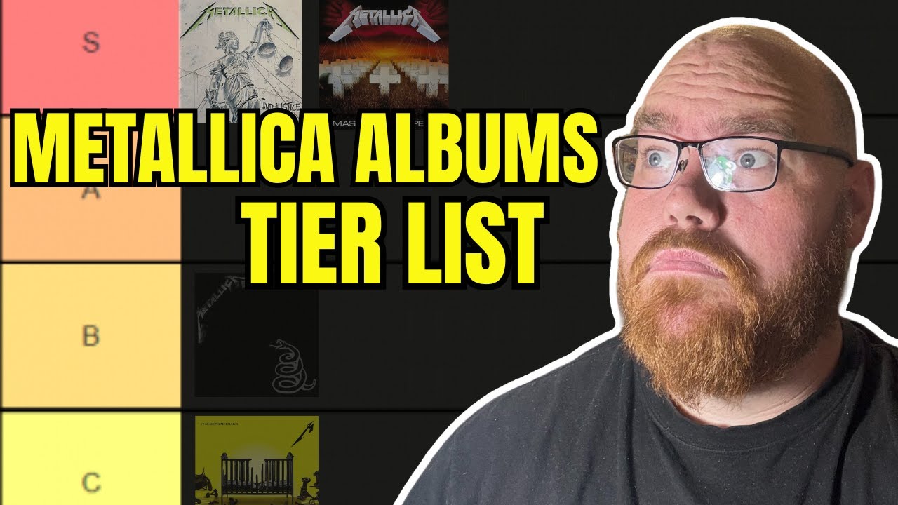 Every Metallica Album Ranked | Metallica Albums Tier List - YouTube