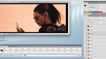 Photoshop cs5 video training 720p HD - Layer painting video2