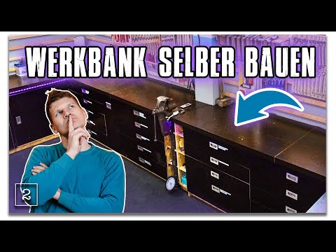 Video: Schlosserwerkbank Zum Selbermachen (38 Fotos): Zeichnungen Und Tischmaße Nach GOST. Wie Erstelle Ich Eine Werkbank Aus Metall Und Holz Für Eine Garage?