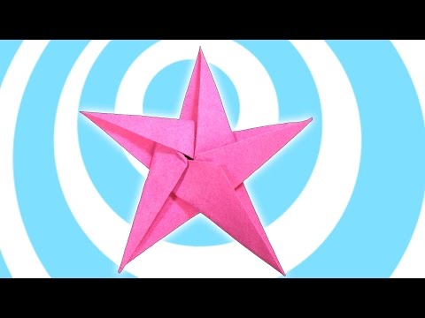 Оригами звезды видео